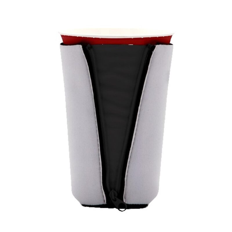 IMPORT ZipSip® Tall Dye-Sublimated Neoprene Can Cooler - 1