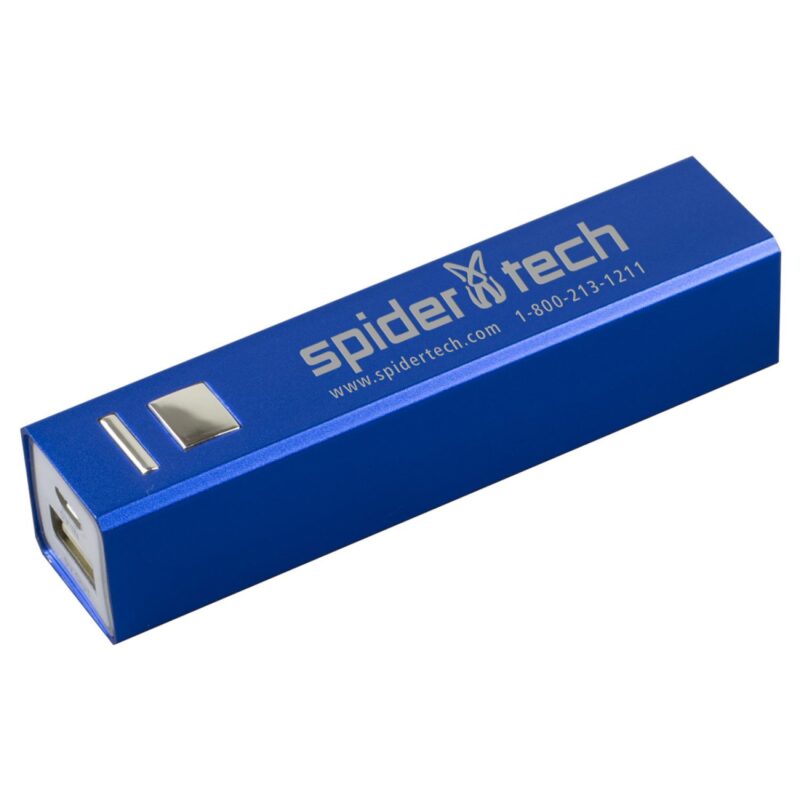 "In Charge Alloy" UL Listed Aluminum 2200 mAh Lithium Ion Portable Power Bank Charger - 3