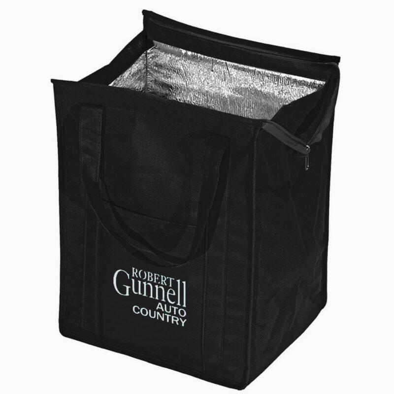 Insulated Polytex Tote W/Zipper - 2