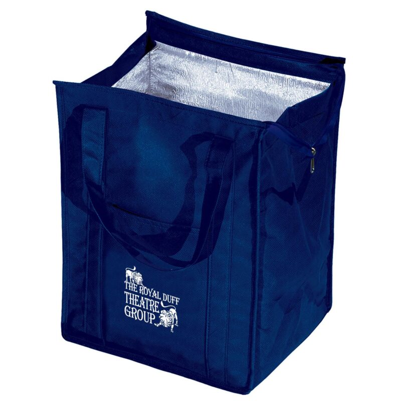 Insulated Polytex Tote W/Zipper - 6