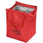 Insulated Polytex Tote W/Zipper - 7