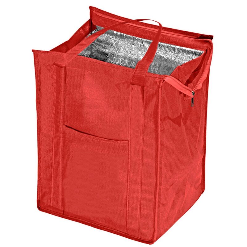 Insulated Polytex Tote W/Zipper - 9