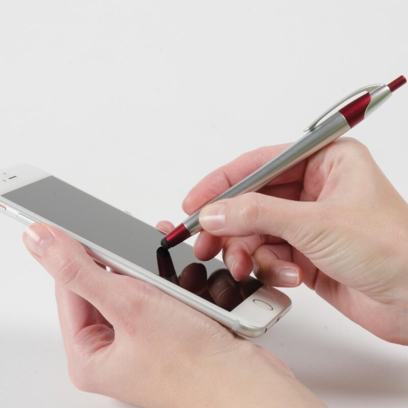 Javalina® Chrome Stylus Pen (Pat #D709