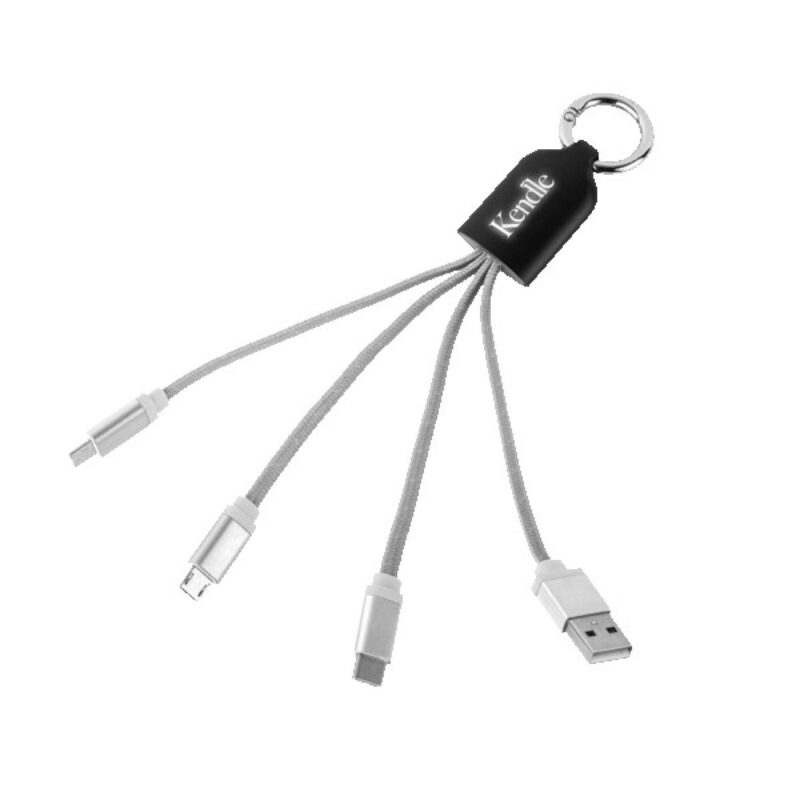 Jellyfish Light-Up Braided Charging Cable - 6