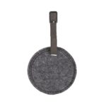 Juniper Felt Round Luggage Tag - 3