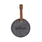 Juniper Felt Round Luggage Tag - 8