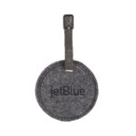 Juniper Felt Round Luggage Tag - 9