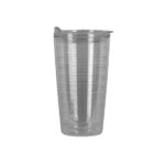 KALAHARI 16 oz. Double Wall Tritan™ Verano Tumbler with Clear Lid - 5