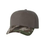 Kati LC25 Structured Solid Crown Camouflage Cap - 3