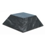 Large Black Marble Pyramid Base - 2