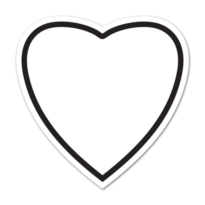 Large Heart Magnet - 1