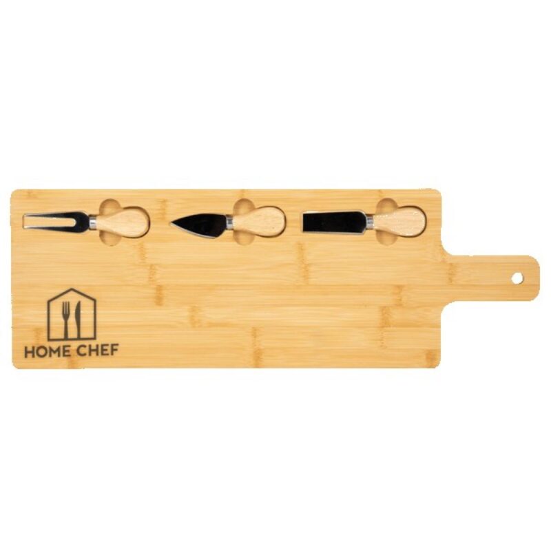 Long Charcuterie Board w/ Utensils - 2