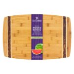 Marbled Look Bamboo Cutting Board - 2