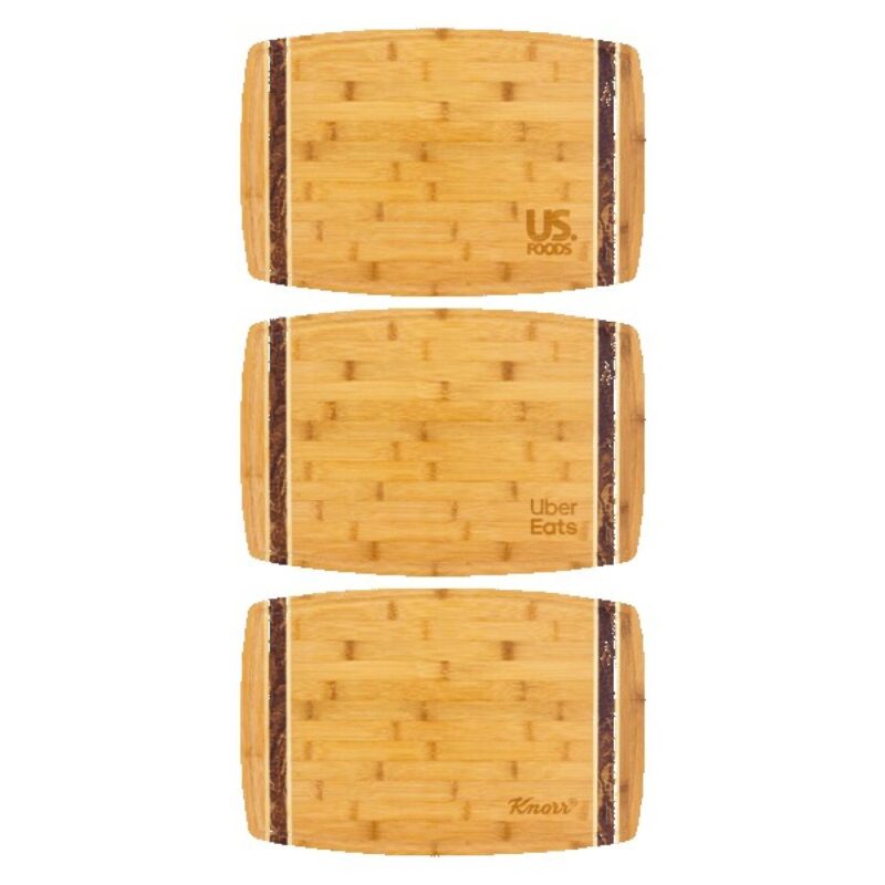 Marbled Look Bamboo Cutting Board