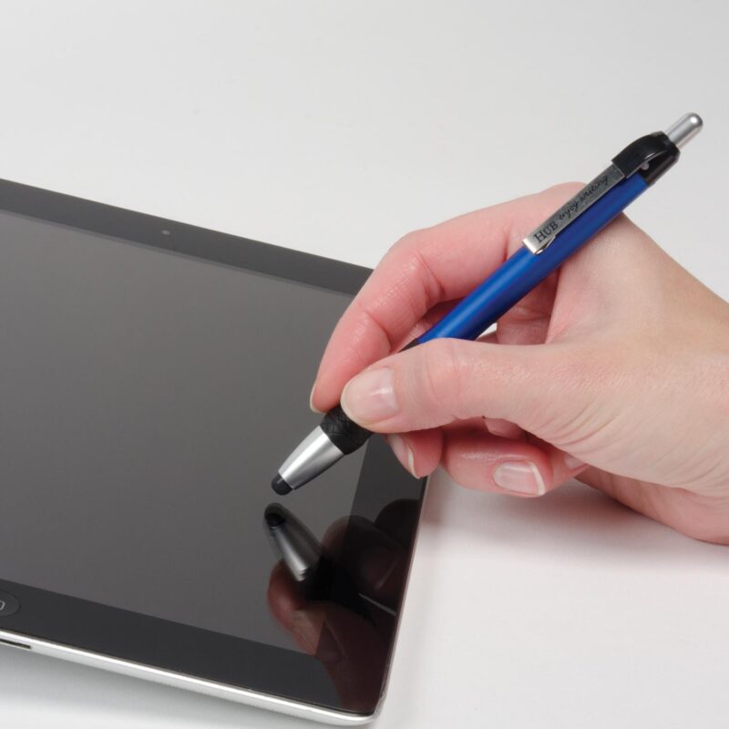 MaxGlide® Click Metallic Stylus Pen (Pat #D712