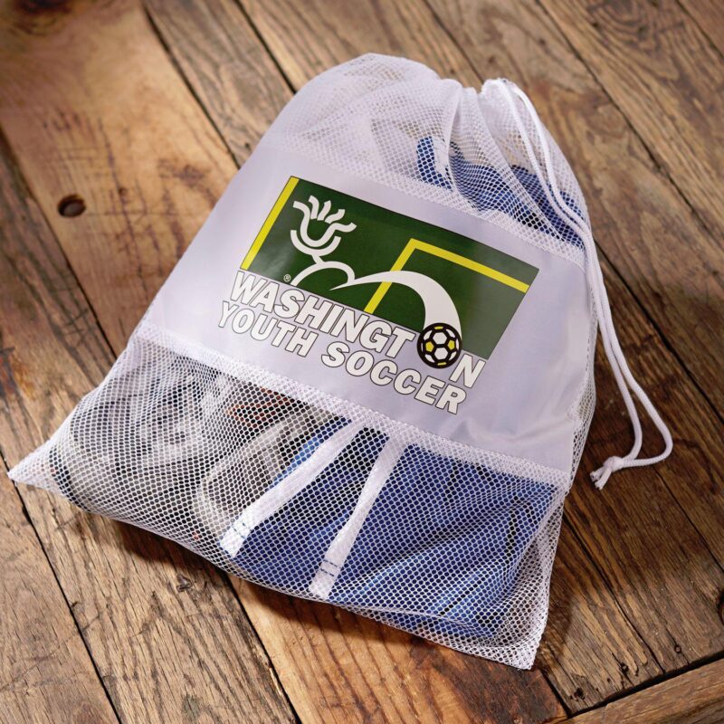 Mesh Drawstring Backpack - 3