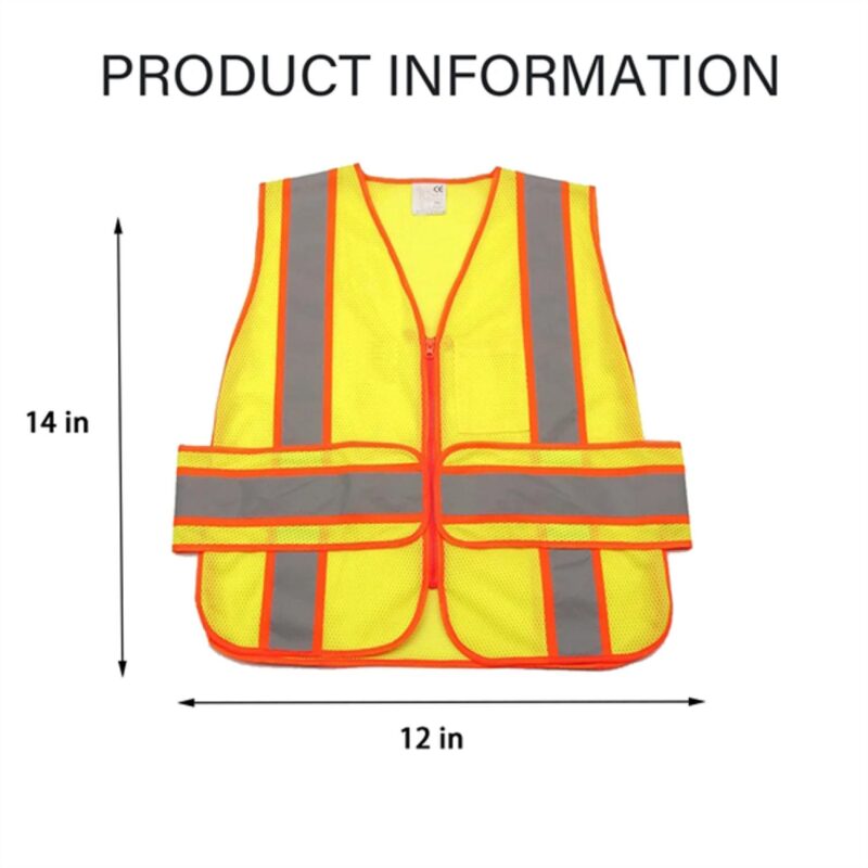 Mesh Reflective Safety Vest - 1