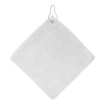 Microfiber Golf Towel W/Hook - 8
