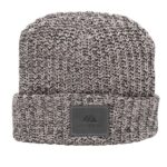 Milliner Cuffed Knit Beanie with Leather Patch - 6