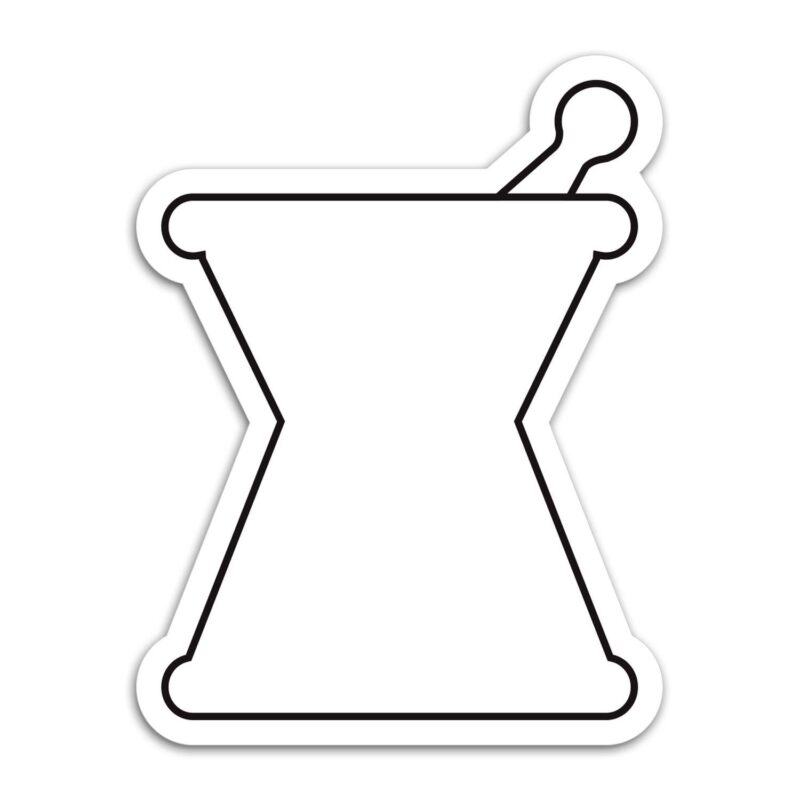 Mortar and Pestle Magnet - 1