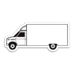 Moving Truck Magnet - 1