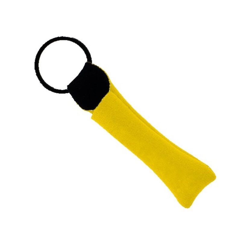 Neoprene Lip Balm Sleeve Pocket with Sewn Split-Ring - 1