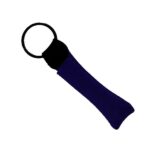 Neoprene Lip Balm Sleeve Pocket with Sewn Split-Ring - 3