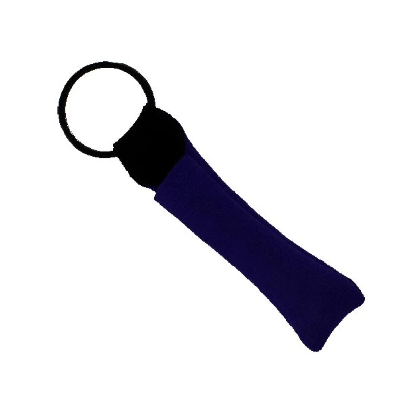 Neoprene Lip Balm Sleeve Pocket with Sewn Split-Ring - 3