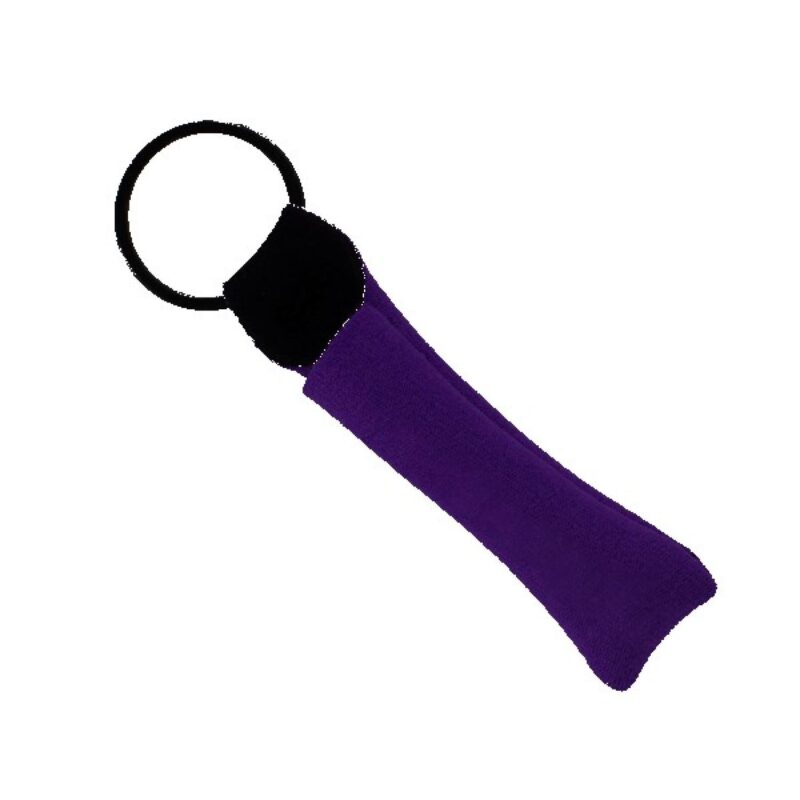 Neoprene Lip Balm Sleeve Pocket with Sewn Split-Ring - 5