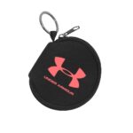 Neoprene Zipper Pouch Keychain with Silver Split-Ring - 3