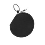 Neoprene Zipper Pouch Keychain with Silver Split-Ring - 4