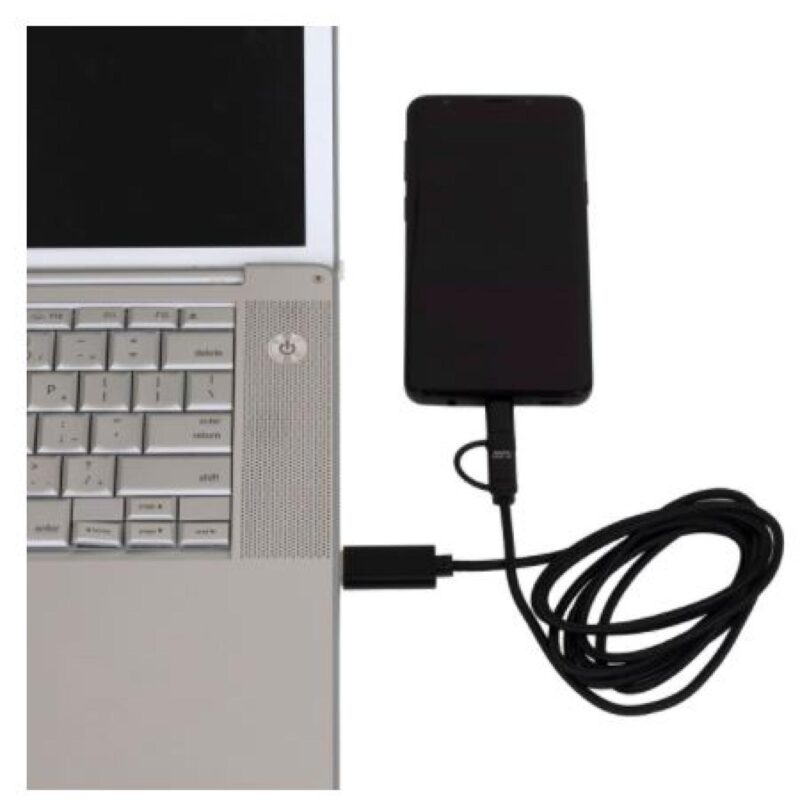"OSLO" 5-in-1 Braided 6' Long Cell Phone Charging Cable - 1