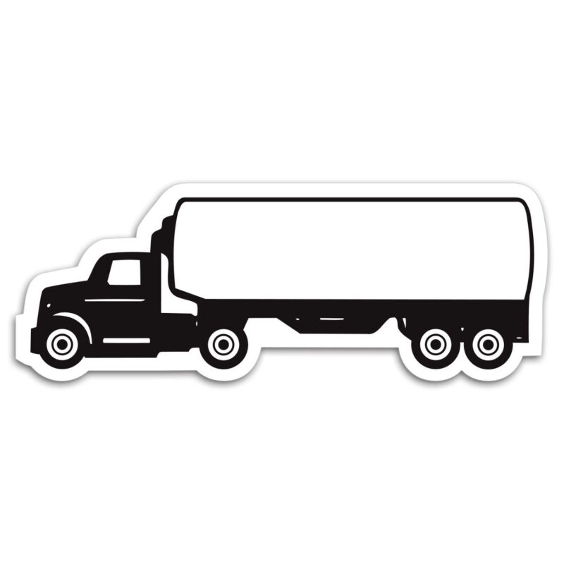 Oil Truck Magnet - 1