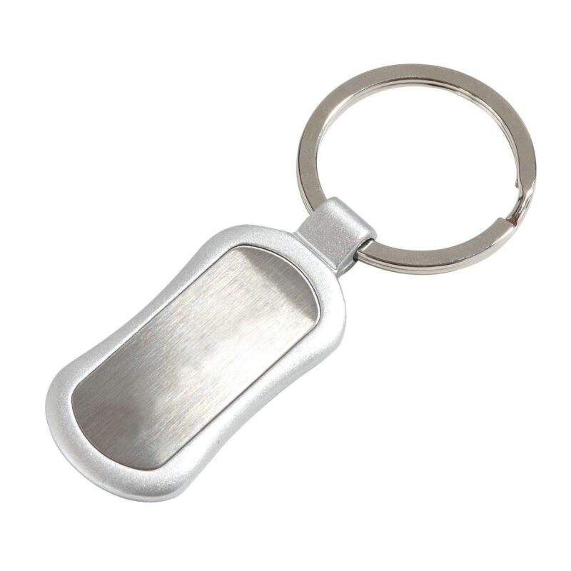 Oval Metal Keytag - 1