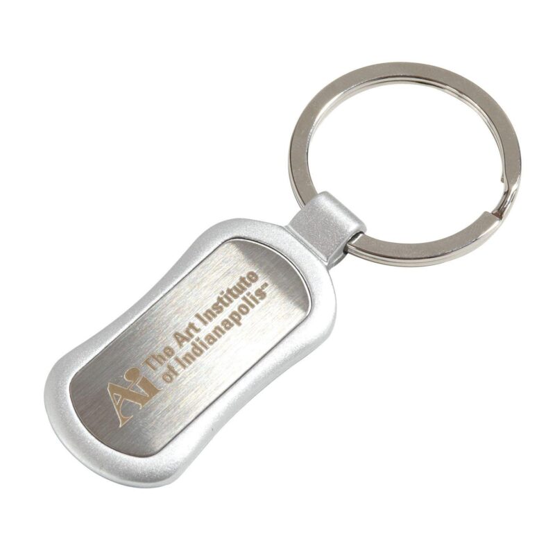 Oval Metal Keytag - 2