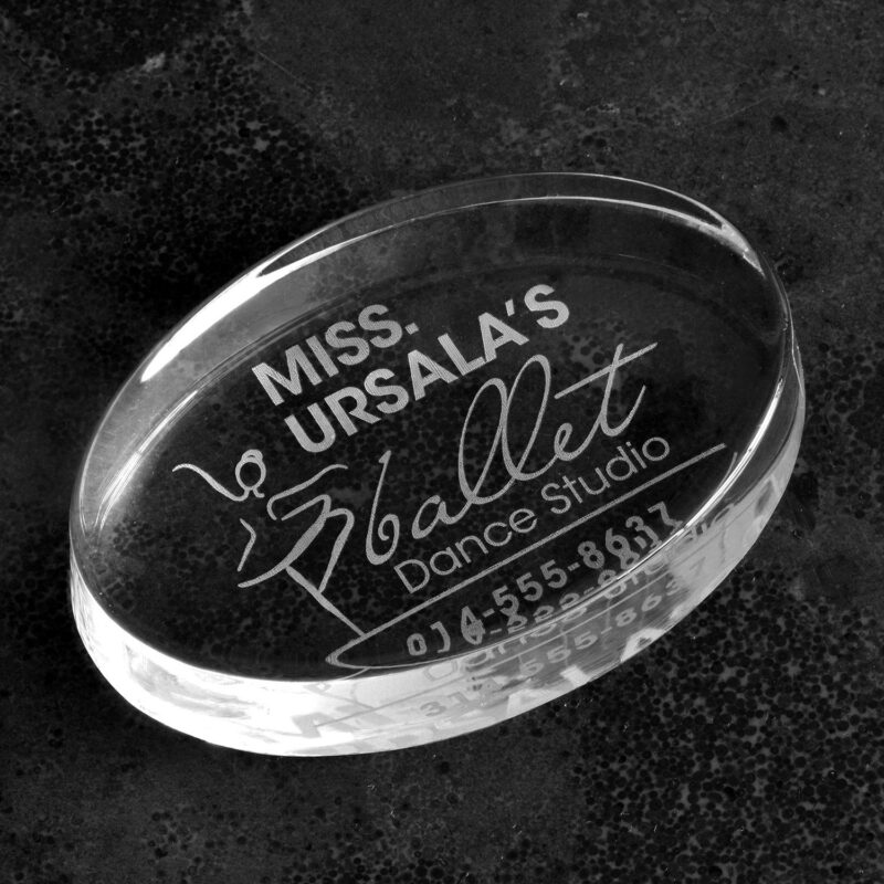 Oval Paperweight - 2