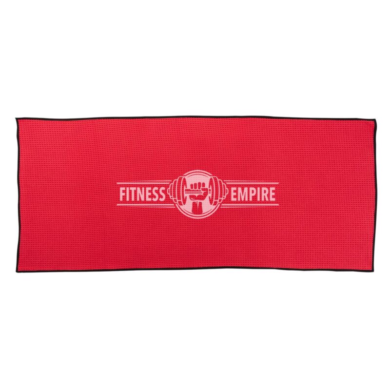 Oversized Waffle Weave Sport Towel