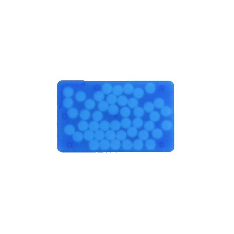 Peppermint Flavored Mints in 3" Business Card Style Dispenser - 2