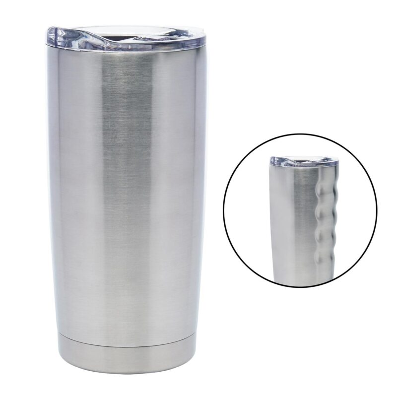 Perfect Temp 20 oz. Grip Stainless Vacuum Tumbler - 5