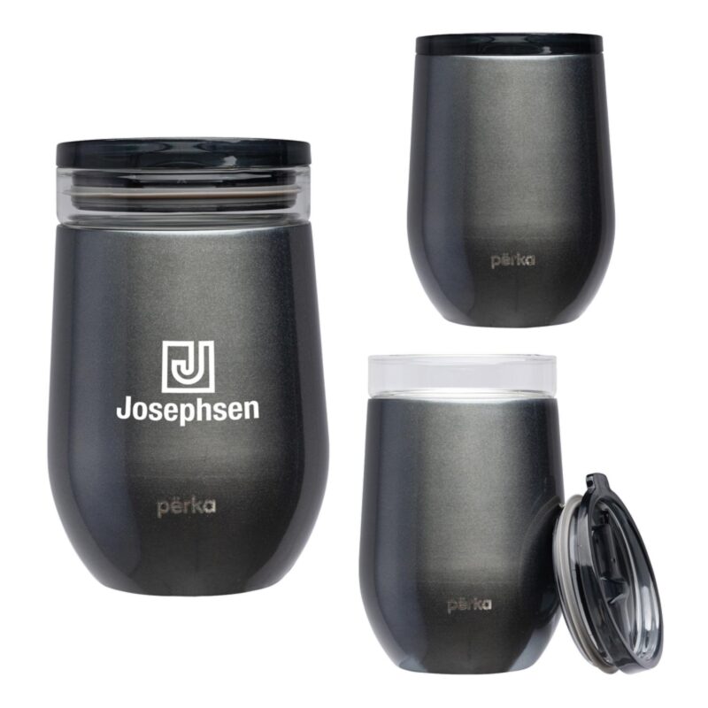Perka-Taylor-12-oz-Double-Wall-Stainless-Steel-Wine-Mug-KM2408 Perka Taylor 12 oz. Double Wall