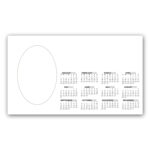 Picture Frame Magnet w/ Oval Punch Out - 1