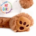 Plush Bear w/ Embroidered Paws and T-Shirt - 3