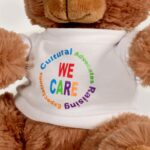 Plush Bear w/ Embroidered Paws and T-Shirt - 5