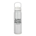 Pocket Hydro 24oz SS Vacuum Water bottle w Compartment - 8
