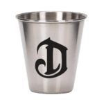 Pound One 2.5 oz Metal Shot Glass - 3