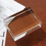 Rectangle Paperweight Award - 1
