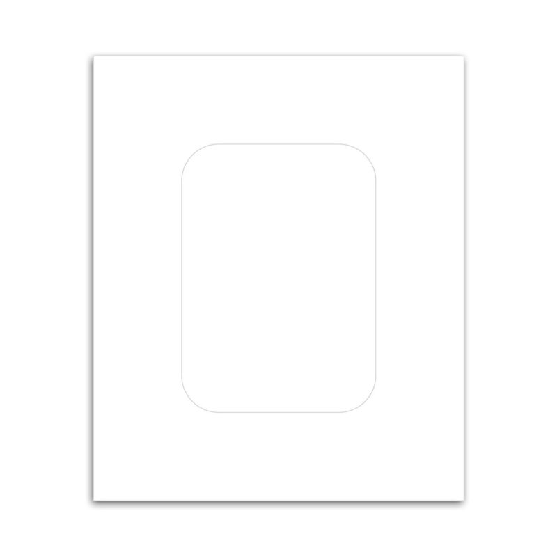 Rectangle Punch Out Picture Frame Magnet - 1