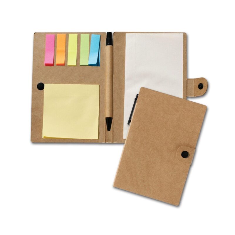 Recycled Jotter W/Post A Note & Flag Set - 1