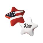 Red White And Blue Patriotic Star Stress Shape - 2