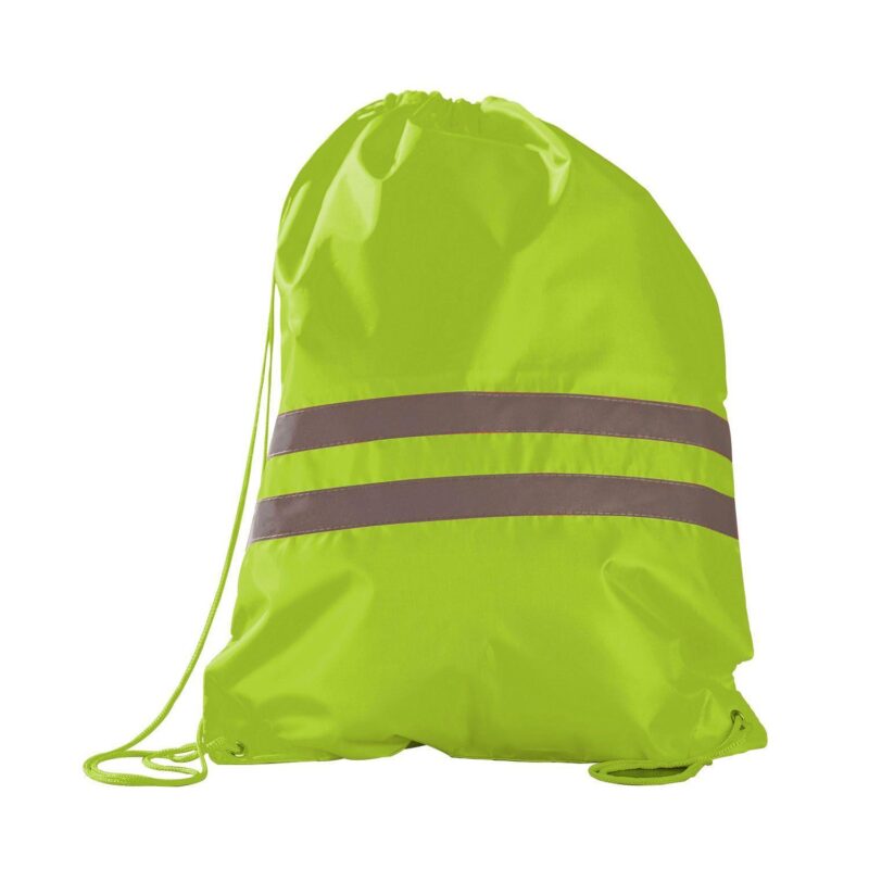 Reflective Drawstring Backpack - 1